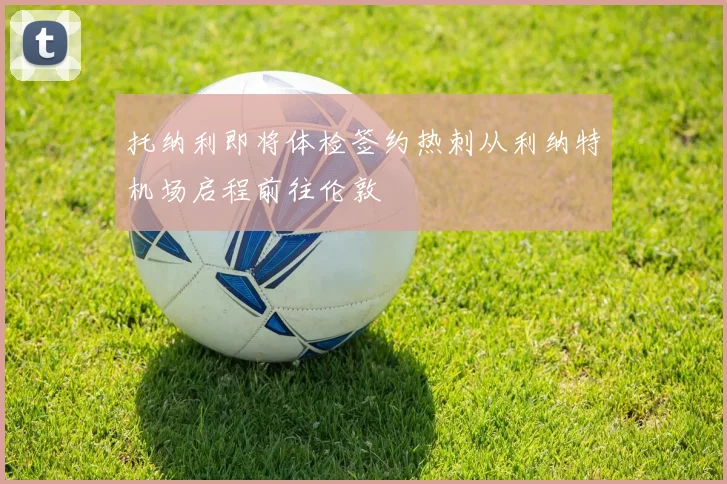 托纳利即将体检签约热刺从利纳特机场启程前往伦敦
